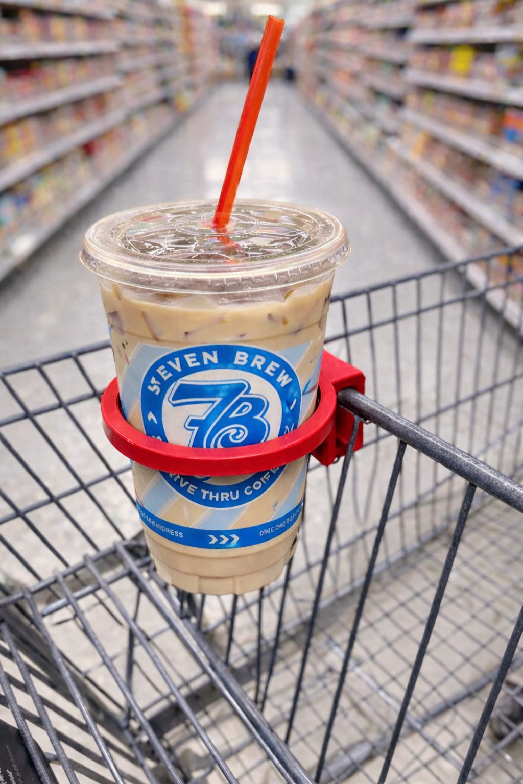 Shopping Cart Cup Holder