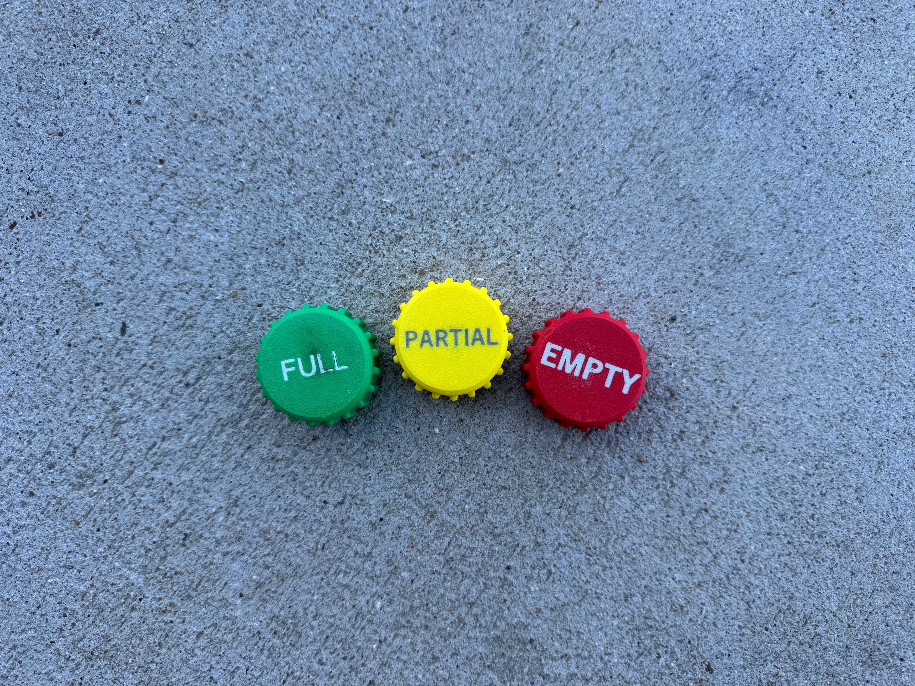 Propane Tank Indicator Cap Set